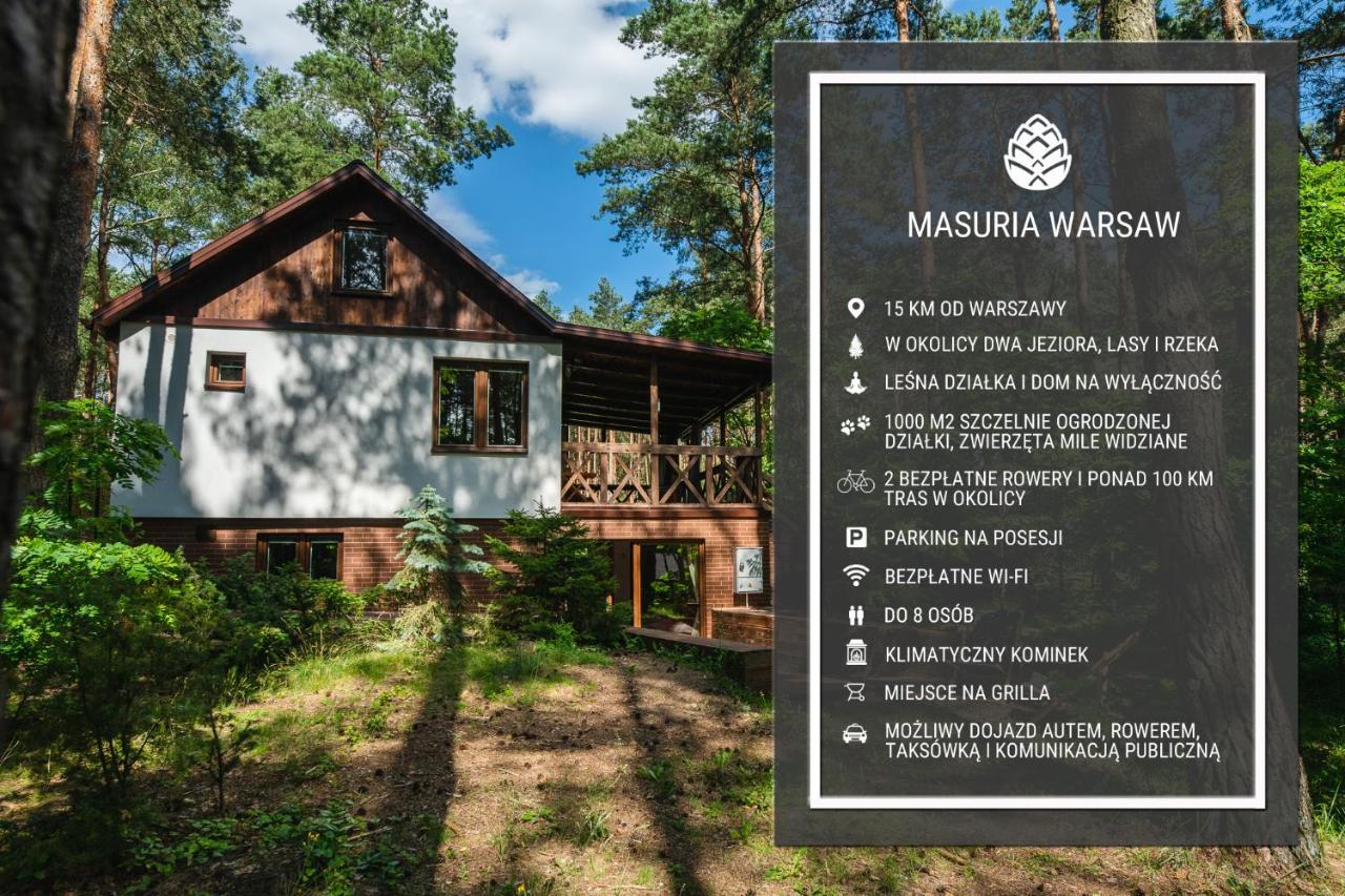 Masuria Warsaw Villa Skrzeszew Exteriör bild